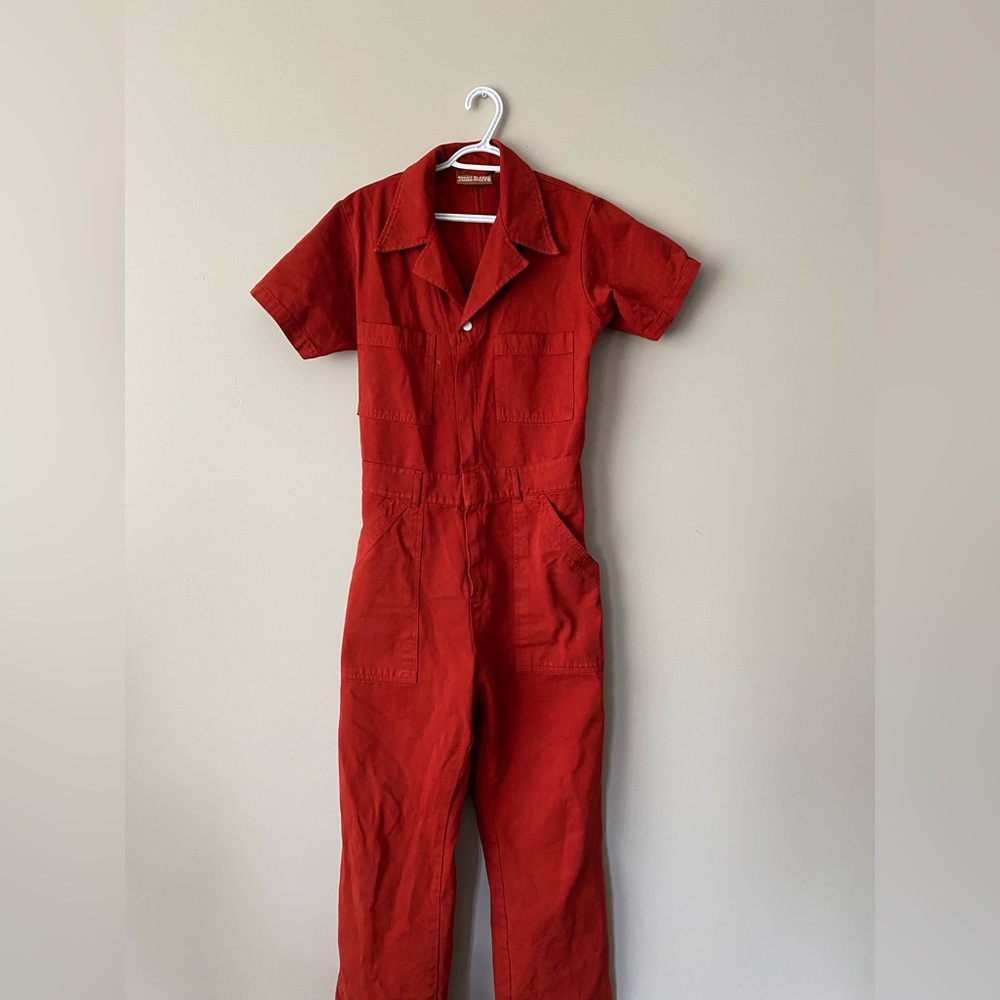 Big Bud Press Paprika Short Sleeve Jumpsuit